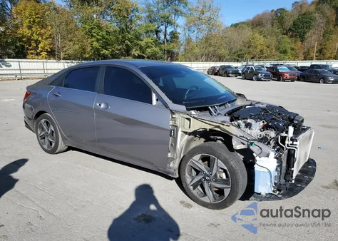 2023 Hyundai Elantra Limited из США, поврежденный, VIN KMHLP4AG2PU416657